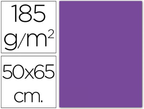 Cartolina guarro 50x65 cm 185 gr violeta , Guarro , 21030 , 3148954223278